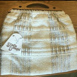 Studio Donegal Brand Vintage Wool Handbag